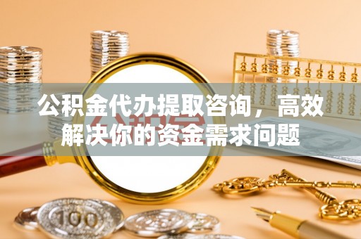 新乐公积金代办提取咨询，高效解决你的资金需求问题