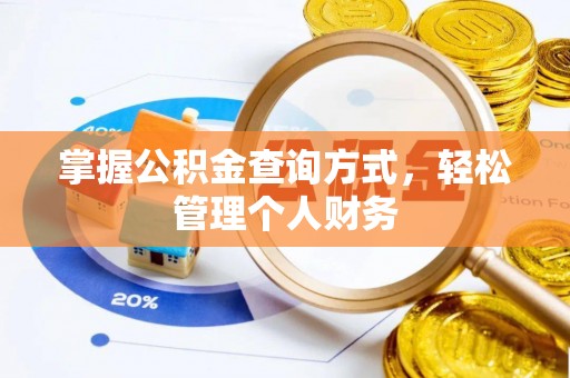 新乐掌握公积金查询方式，轻松管理个人财务