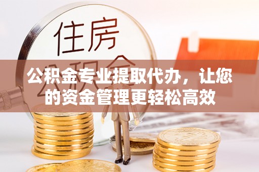 新乐公积金专业提取代办，让您的资金管理更轻松高效